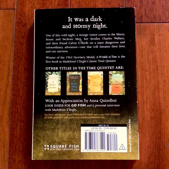 A wrinkle in time by Madeleine Lengle,1962 edition - Picture 3 of 3